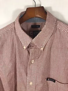 Chaps Men’s Shirt Cotton Blend Short Sleeve Button-Down L - Picture 1 of 4
