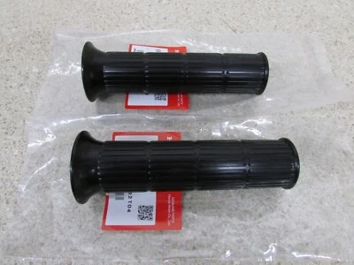 NOS HONDA CA160 CB100 CB125S OEM LH LEFT & RH RIGHT HANDLEBAR GRIPS - Image 1 of 3
