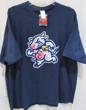 NWT Wisconsin Timber Rattlers Udder Tuggers MILB Baseball T-shirt 2XL NEW Gildan