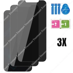 Wholesale Privacy Anti Spy Tempered Glass Screen Protector iPhone 13 12 11 XR 8 - Picture 1 of 17