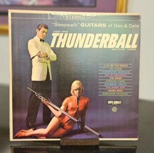 Dan And Dale Sleepwalk Guitars Vinyl Thunderball Theme Record 1960 VG - Picture 1 of 4