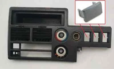 Center Console Delete Dash Switch Cover for Mazda 1987-1993 B2000, B2200, B2600 - Image 1 of 4