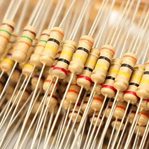 1000Pcs 1/2W Carbon Resistor Kit - 100 Values (1Ω-10MΩ) Assorted - Imagen 1 de 6