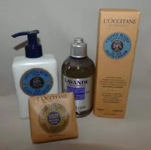 4 Pc. Lot of L'Ocitane Lavande Shea Soap~Body Wash~Lotions! - Picture 1 of 1