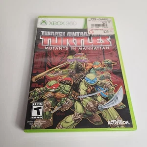 Teenage Mutant Ninja Turtles: Mutants in Manhattan TMNT Xbox 360 CIB Complete - Picture 1 of 6
