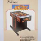 Vintage Williams Joust Pinball Game Flyer Arcade Advertising Memorabilia 1983