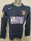 Atlético Madrid 2004-05 NIKE LaLiga MATCH WORN camiseta jersey shirt trikot sz.L