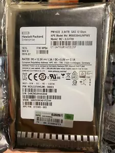 3.84TB Samsung PM1633 12G/s SSD SAS MZILS3T8HCJM-000C3 MZ-1LS3T80 MO003840JWFWV - Picture 1 of 1
