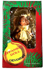 2000 poupée Effanbee boucles d'or avec ornement de Noël ours F077 édition limitée