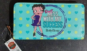 Betty Boop Wallet/Wristlet "Don't mess with success" - Picture 1 of 6