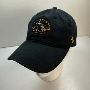 Cappello Zephyr Boston Bruins Nero Regolabile OS Cap Orso Logo Giardino Autentico NHL - Foto 1 di 9