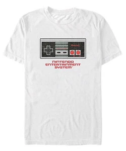 NES Classic Nintendo Controller T Shirt White Mens Size Medium New With Tags - Picture 1 of 1