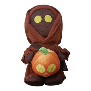 Jawa Star Wars Halloween Greeter Plush With Pumpkin by Gemmy about 20 inch - Picture 1 of 10