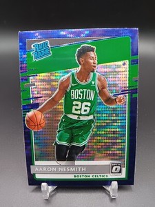 2020-21 Donruss Optic Aaron Nesmith #164 Rated Rookie RC Purple Pulsar Prizm SP
