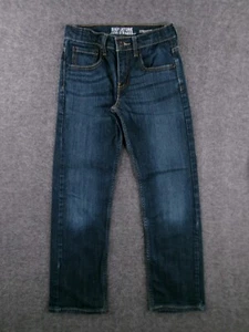 Levis Jeans Youth 26X25 Blue Straight Leg Regular Fit Dark Wash Signature - Picture 1 of 13