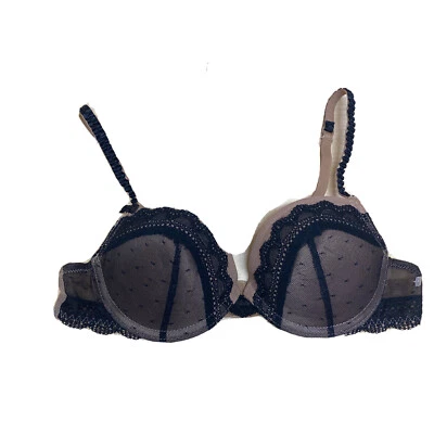 Frederick's of Hollywood Bra Lace over beige Size 32A - Image 1 of 3