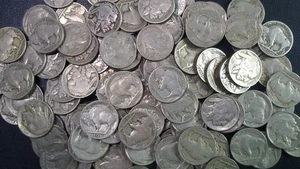 FULL DATE Buffalo Nickels Lot 104 Münzen P/D/S - Bild 1 von 4