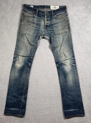 Rogue Territory SK Jeans Mens 33 Readline Selvedge Japanese Denim Made in USA - Image 1 of 4