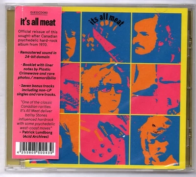 It's All Meat - It's All Meat - 1970er Album + 7 Bonus Tracks / CD Neuware - Bild 1 von 2