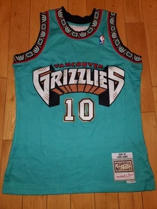 Mitchell & Ness Mike Bibby 98-99 VANCOUVER GRIZZLIES NBA Swingman Team JERSEY M - Picture 1 of 14