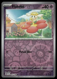 SV01: Scarlet & Violet Base Set #091/198 Flabebe Reverse Holo - Picture 1 of 2