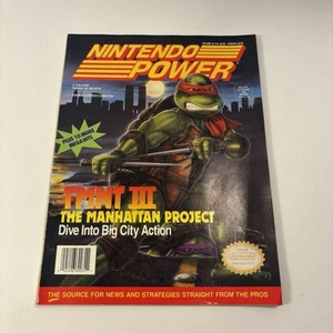 Nintendo Power Magazine Volume 33 1992 Ninja Turtles TMNT - Picture 1 of 4