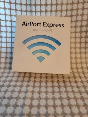 APPLE Airport Express 802.11n Wi-Fi  Mac + PC Base Station  A1264 Factory Sealed - Image 1 of 4