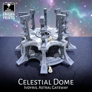 Celestial Dome - 28mm 3d Printed Space Elf Wargaming Terrain | Ivdyris - Picture 1 of 10