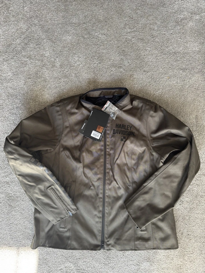 CHAQUETA TEXTIL IMPERMEABLE Harley Davidson mensajero mujer  Foto 1 de 4