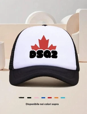 Cappello Con Visiera Con Stampa Dsquared2 Taglia Unica - Immagine 1 di 4