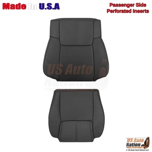 2008-2010 For Jeep Commander Limited Leatherette Passenger Side Covers Dark Gray - Picture 1 of 10