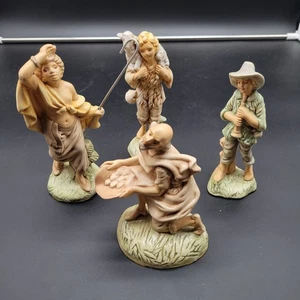 Vtg Atlantic Mold Replacement Shepard Food Fiddler Nativity Christmas Figurine - Picture 1 of 9
