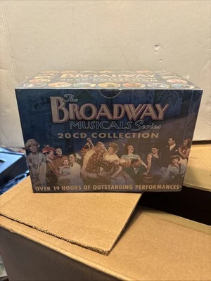 The Broadway Musical Series 20 CD Collection Boxed Set New Sealed - Image 1 of 4
