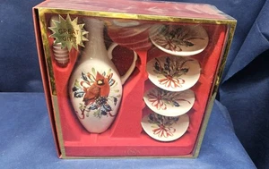 New LENOX Fine China "Winter Greetings" Oil Bottle Cruet & Plates Gift Set W/Box - Imagen 1 de 3