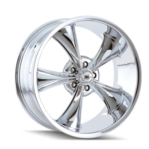 Ridler 695 Chrome 18x8 5x114.3 0mm 83.82mm - Foto 1 di 2