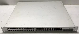 Cisco Meraki MS42P Cloud Managed 48 Port GigE POE Switch Unclaimed - Picture 1 of 8
