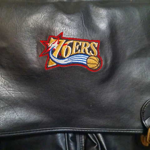 Vintage Philadelphia 76ers Suit Length Carry-On Suit Garment Bag Cover