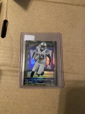 2015 Topps Chrome Mini Camo Refractors #43 T.Y. Hilton /99 - Image 1 of 2