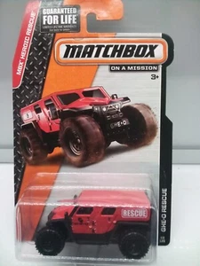 Matchbox Superfast / MB 976 - GHE-O Rescue - Red - Model Emergency Vehicle x1 - Picture 1 of 4