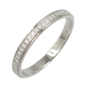 Anillo de diamantes de eternidad completa CARTIER D'Amour Pt950 usado para mu... - Imagen 1 de 8