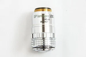Objetivo microscopio Olympus SPlanAPO 100x/1,40 aceite 160/0,17 S Plan Apo #5000 - Imagen 1 de 8
