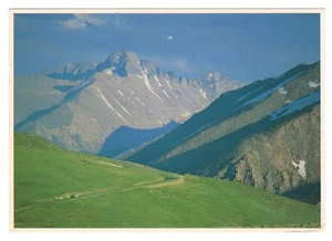 Rocky Mountain National Park Longs Peak Alpine Tundra Postcard - Picture 1 of 2
