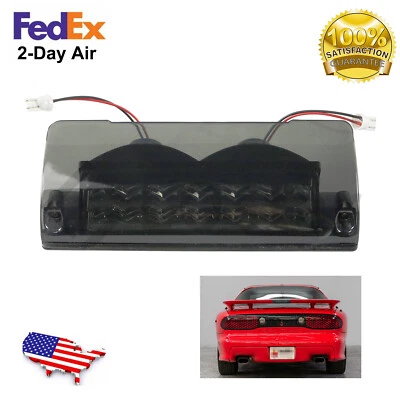 High Rise Spoiler 3rd Brake Light For 1993-2002 Pontiac Firebird Trans Am WS6 Foto 1 de 4