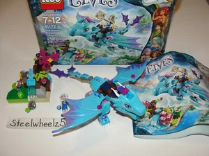 Lego Elves Water Dragon Adventure Set #41172 NEAR COMPLETE W/ Box & Instructions - Picture 1 of 7