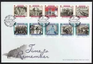 Isle of Man 2005 FDC Time to Remember - Picture 1 of 1
