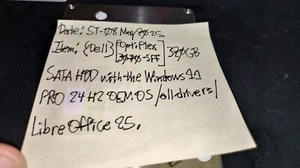 {Dell} [OptiPlex 3070-SFF] 320GB SATA HDD with the Windows 11 PRO 24H2 OEM OS - Picture 1 of 3