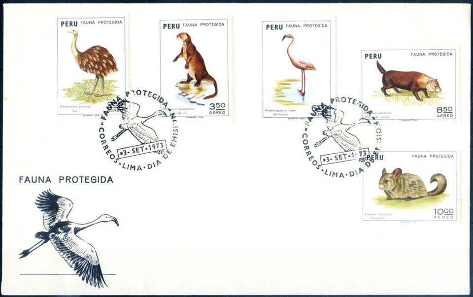 Protected Wildlife 1973. FDC. - Image 1 of 1