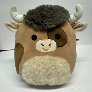 Squishmallows Brown  Bull 9" Original Plush, Kelly Toy, 2022 - Picture 1 of 3