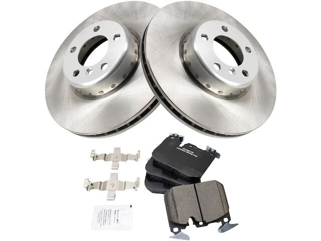 Kit de pastillas de freno y rotor delantero TRQ para BMW 340i GT xDrive 2017-2019 59SCTD Foto 1 de 1