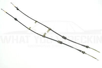SUZUKI SWIFT HANDBRAKE CABLES PAIR - 2 DOOR HATCHBACK - 89-99 GTi BARINA MF MH - Изображение 1 из 4